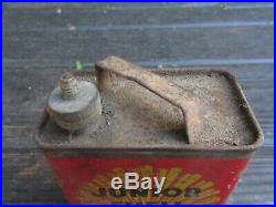Vintage Junior Shell Miniature Petrol Can Shell Oil