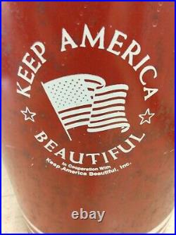 Vintage Kendall Motor Oil Oil Drum Trash Can 1988, Oil Drop Graphics, COOL