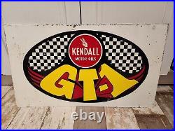 Vintage Kendall oil sign advertising