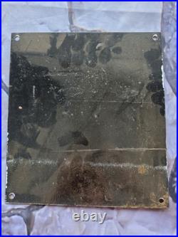 Vintage Koolmotor Motor Lubrication Porcelain Sign 10×9