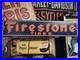 Vintage Large Firestone Tires Auto Advertising Porcelain Service Sign Gas Oil