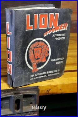 Vintage Lion Motor Oil Automotive Parts Catalog book manual Gas oil advertising Vintage Lion Motor Oil Automotive Parts Catalog book manual Gas oil advertising