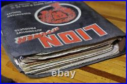Vintage Lion Motor Oil Automotive Parts Catalog book manual Gas oil advertising Vintage Lion Motor Oil Automotive Parts Catalog book manual Gas oil advertising