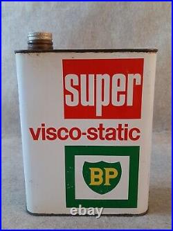 Vintage Lot Rectangular Oil Cans BP & ESSO lot of 3 made in France