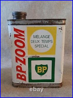 Vintage Lot Rectangular Oil Cans BP & ESSO lot of 3 made in France