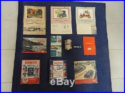Vintage Lot Sohio Standard Oil of Ohio Puzzles Maps Advertising Bank Calendars