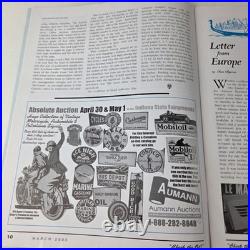 Vintage Magazine for Porcelain Sign Collecting Shell Gas Oil Firestone Cover