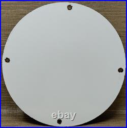 Vintage Marathon Gasoline Porcelain Sign Store Gas Station Motor Oil Pump