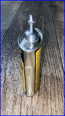 Vintage Marble's Oil Can Handy Oiler with Camping Graphics Lead Top Gun Hunting