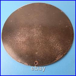 Vintage Mercury Outboards Sign Sales & Service Porcelain Gas Station Pump Sign