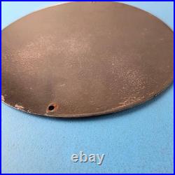 Vintage Mercury Outboards Sign Sales & Service Porcelain Gas Station Pump Sign