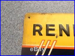 Vintage Metal Sign AC Oil Filter Embossed 4-32 Older Logo Gas Oil Non Porcelain