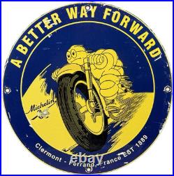 Vintage Michelin Tires Porcelain Sign Gasoline Service Station Pump Plate Vintage Michelin Tires Porcelain Sign Gasoline Service Station Pump Plate