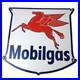 Vintage Mobilgas Sign Porcelain Mobil Gasoline Advertising Gas Pump Sign Sale