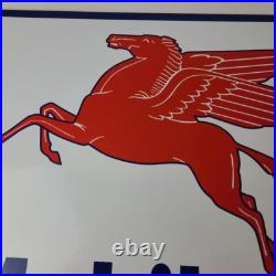 Vintage Mobilgas Sign Porcelain Mobil Gasoline Advertising Gas Pump Sign Sale Vintage Mobilgas Sign Porcelain Mobil Gasoline Advertising Gas Pump Sign Sale