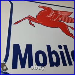 Vintage Mobilgas Sign Porcelain Mobil Gasoline Advertising Gas Pump Sign Sale Vintage Mobilgas Sign Porcelain Mobil Gasoline Advertising Gas Pump Sign Sale
