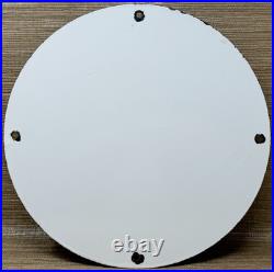 Vintage Moon Racing Porcelain Sign Dealership Gas Station Motor Oil Hot Rod