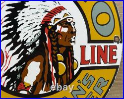 Vintage Musgo Gasoline Porcelain Sign Gas Station Pump Motor Oil Service