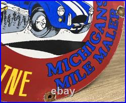 Vintage Musgo Gasoline Porcelain Sign Gas Station Pump Motor Oil Service Vintage Musgo Gasoline Porcelain Sign Gas Station Pump Motor Oil Service