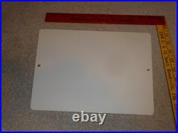 Vintage New Old Stock Good Gulf Gasoline Porcelain Metal Oil Advertising Sign
