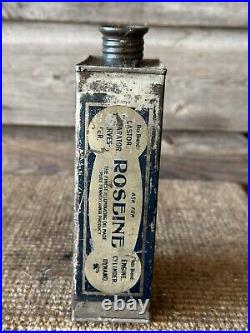 Vintage New York Coach Oil Tin Rare Tin