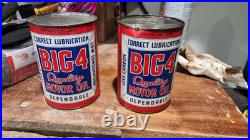 Vintage Oil Can Big 4 Vintage Oil Can Big 4