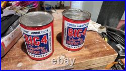 Vintage Oil Can Big 4 Vintage Oil Can Big 4