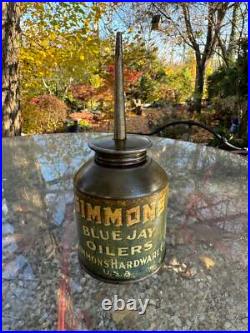 Vintage Oil Can Blue Jay Oiler