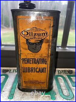 Vintage Oilzum Oil Can