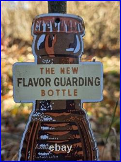 Vintage Orange Crush'the New Flavor Guardian Bottle' 12×3