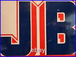 Vintage Original Antique Gas Oil General Store Sign In Nice Condition