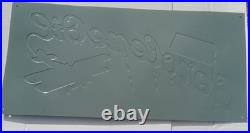 Vintage Original Desperate Sign Co Aeroline Oil The Indian Oil Products Cleve Oh