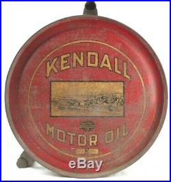 Vintage Original Kendall Motor Oil 5 Gal Rocker Can