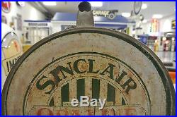 Vintage Original Sinclair Opaline Motor Oil Rocker Can No Reserve
