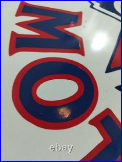 Vintage PORCELAIN CHAMPLIN MOTOR OIL Gas Station Advertising SIGN Not Porcelain Vintage PORCELAIN CHAMPLIN MOTOR OIL Gas Station Advertising SIGN Not Porcelain