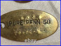 Vintage PURE GASOLINE/OIL smalls