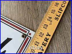 Vintage Packard ask The Man That Owns One Service Porcelain Sign Gas Oil