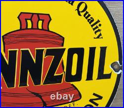 Vintage Pennzoil Motor Oil Porcelain Sign Gasoline Service Station Pump Plate Vintage Pennzoil Motor Oil Porcelain Sign Gasoline Service Station Pump Plate