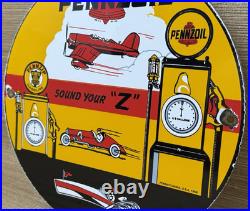 Vintage Pennzoil Motor Oil Porcelain Sign Gasoline Service Station Pump Plate Vintage Pennzoil Motor Oil Porcelain Sign Gasoline Service Station Pump Plate