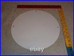 Vintage Pennzoil Safe Lubrication Pennsylvania Oil 12 Porcelain Metal Gas Sign