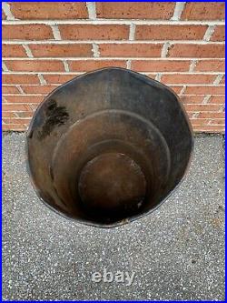 Vintage Pennzoil Supreme Oil Undercoating Barrel Drum Can Garage Art Trash Can