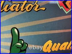 Vintage Performance Radiator Gas & Oil Metal Sign Garage Man Cave 32 X 16