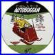 Vintage Polaris Snowmobiles Porcelain Sign Dealership Service Gas Motor Oil