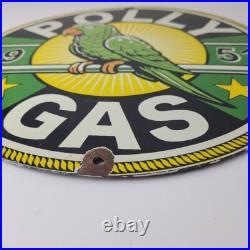 Vintage Polly Motor Oil Sign Porcelain Advertisement Gasoline Pump Sign Vintage Polly Motor Oil Sign Porcelain Advertisement Gasoline Pump Sign