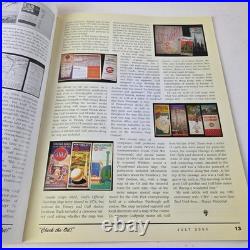 Vintage Porcelain Gasoline Magazine Mobil Gas Pump Porcelain Shell Ad Sign