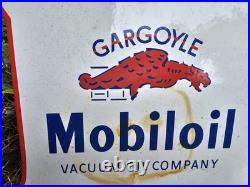 Vintage Porcelain Mobiloil GARGOYLE Pegasus Gas Pump Plate Sign 12 X 12 Vintage Porcelain Mobiloil GARGOYLE Pegasus Gas Pump Plate Sign 12 X 12