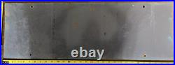 Vintage Porcelain Oil Field Sign Sun Oil Company J. G Woolworth No. 1