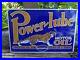 Vintage Power Lube Motor Oil Porcelain Gas Station Pump Sign! 12 X 8