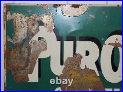 Vintage Purolator Oil Filter Metal Sign