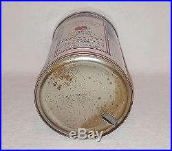 Vintage RED INDIAN Aviation motor oil 1 quart tin CAN